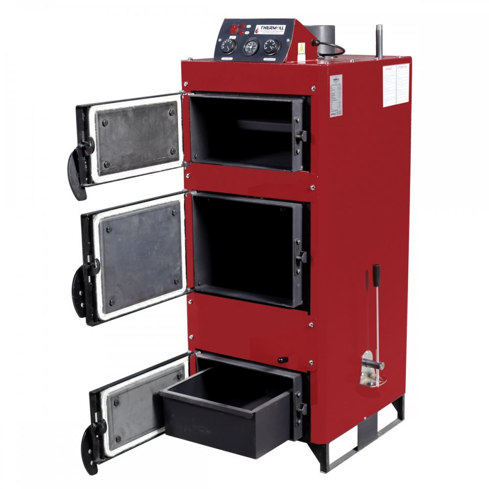 PLUS-LİNE SERİSİ THERMALL T-25/45  PLUS MANUEL YÜKLEMELİ KALORİFER ODUN KAZANI