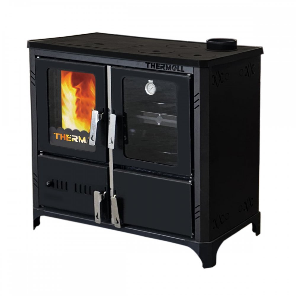 PETRA SERİSİ THERMALL T-25 PETRA YATAY ŞÖMİNE FIRINLI İÇ MEKAN SOBASI